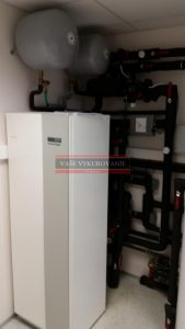 Tepelné čerpadlo Nibe F1345-24kW s ohrevom bazénu