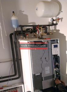 Tepelné čerpadlo voda-voda uvedenie do prevádzky