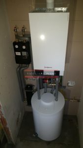 Viessmann Vitodens 222W plynová kotolňa