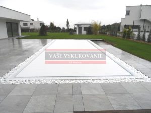 Vykurovanie vonkajších a vnútorných bazénov